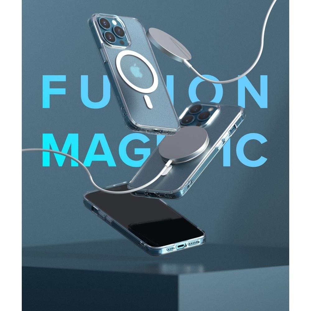 Etui Ringke Fusion Magnetic Magsafe do iPhone 13 Pro Matte Clear