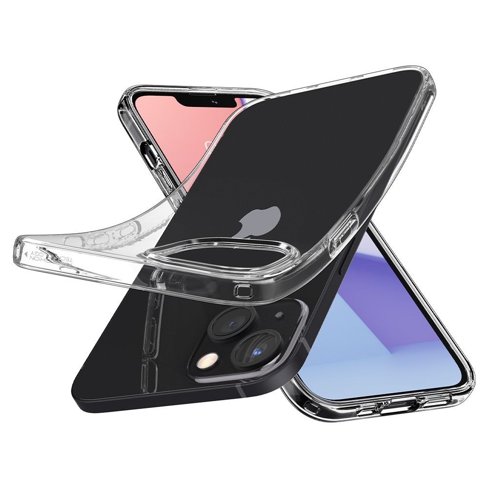 Etui Spigen Liquid Crystal do iPhone 13 Mini Crystal Clear