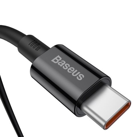 Baseus Superior kabel przewód USB Typ C - USB Typ C szybkie ładowanie Quick Charge / Power Delivery / FCP 100W 5A 20V 1m czarny 