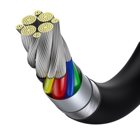 Baseus Superior kabel przewód USB Typ C - USB Typ C szybkie ładowanie Quick Charge / Power Delivery / FCP 100W 5A 20V 1m czarny 