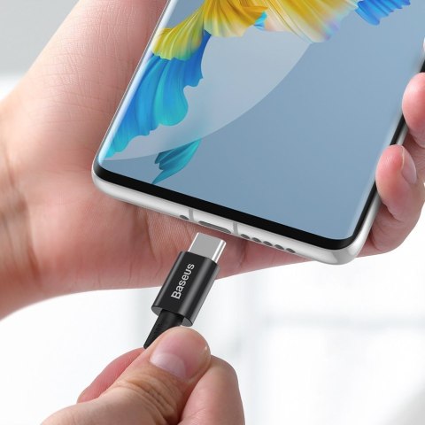 Baseus Superior kabel przewód USB Typ C - USB Typ C szybkie ładowanie Quick Charge / Power Delivery / FCP 100W 5A 20V 1m czarny 
