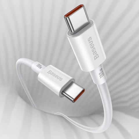 Baseus Superior kabel przewód USB Typ C - USB Typ C szybkie ładowanie Quick Charge / Power Delivery / FCP 100W 5A 20V 1m czarny 