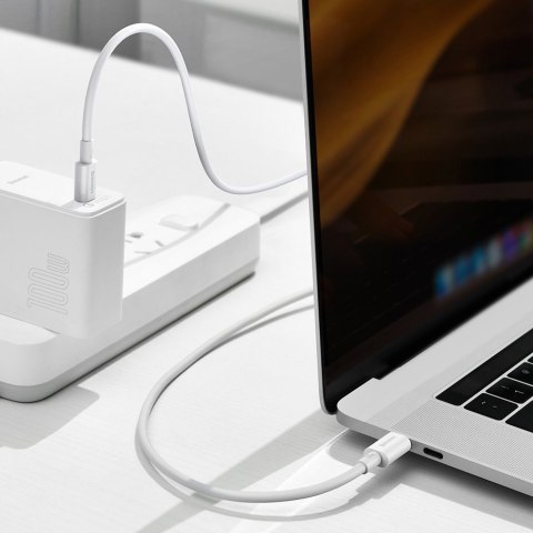 Baseus Superior kabel przewód USB Typ C - USB Typ C szybkie ładowanie Quick Charge / Power Delivery / FCP 100W 5A 20V 1m czarny 