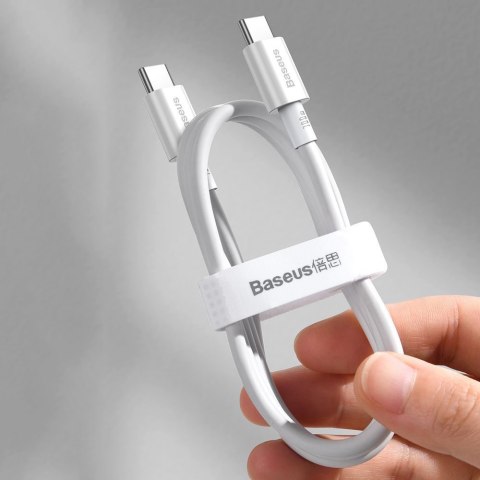 Baseus Superior kabel przewód USB Typ C - USB Typ C szybkie ładowanie Quick Charge / Power Delivery / FCP 100W 5A 20V 1m czarny 
