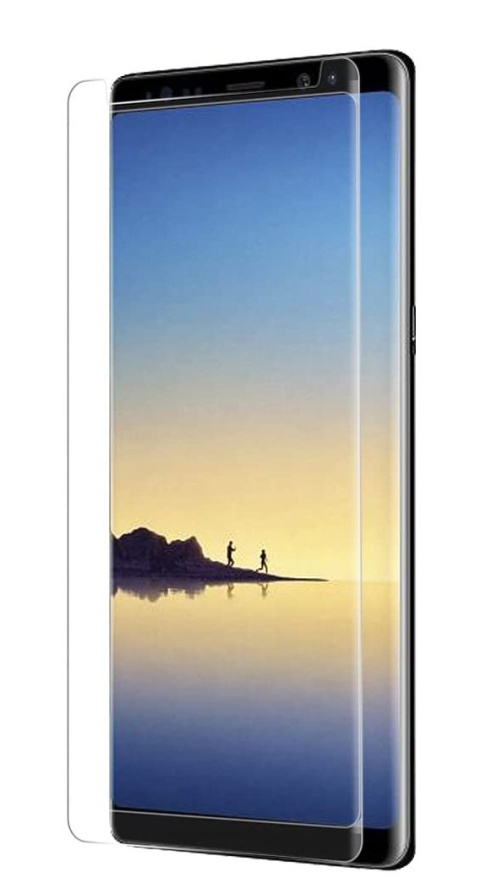 Szkło Hartowane Zaokrąglone UV do Samsung Galaxy Note 8 + Lampa UV