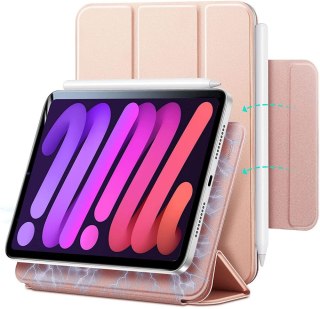 Etui ESR Rebound Magnetic do iPad Mini 6 2021 Rose Gold