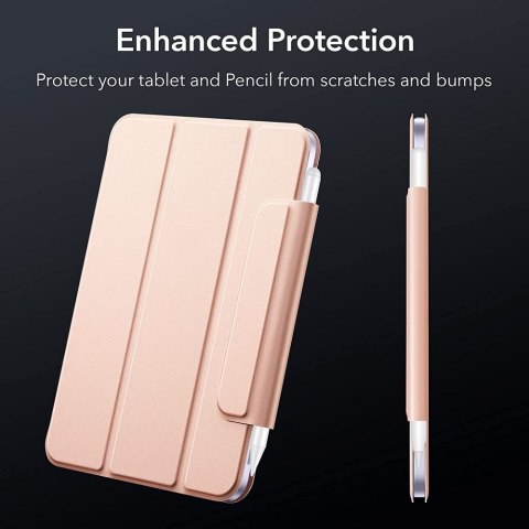 Etui ESR Rebound Magnetic do iPad Mini 6 2021 Rose Gold