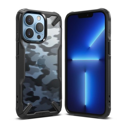 Etui Ringke Fusion X do iPhone 13 Pro Max Camo Black