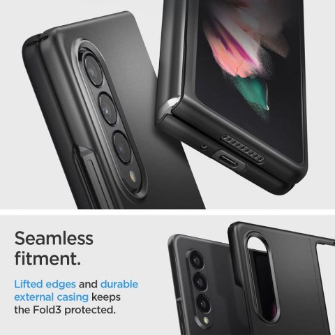 Etui Spigen Airskin do Galaxy Z Fold 3 Black