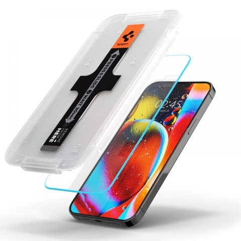 SZKŁO HARTOWANE SPIGEN GLAS.TR "EZ FIT" 2-PACK IPHONE 13 / 13 PRO