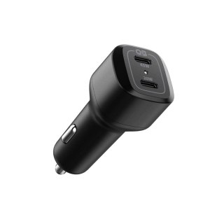 Ładowarka Samochodowa Spigen PC2000 Powerarc 2-port Car Charger PD45W/QC3.0 Black