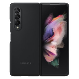 Silikonowe etui Samsung Silicone Cover do Samsung Galaxy Z Fold 3 czarny