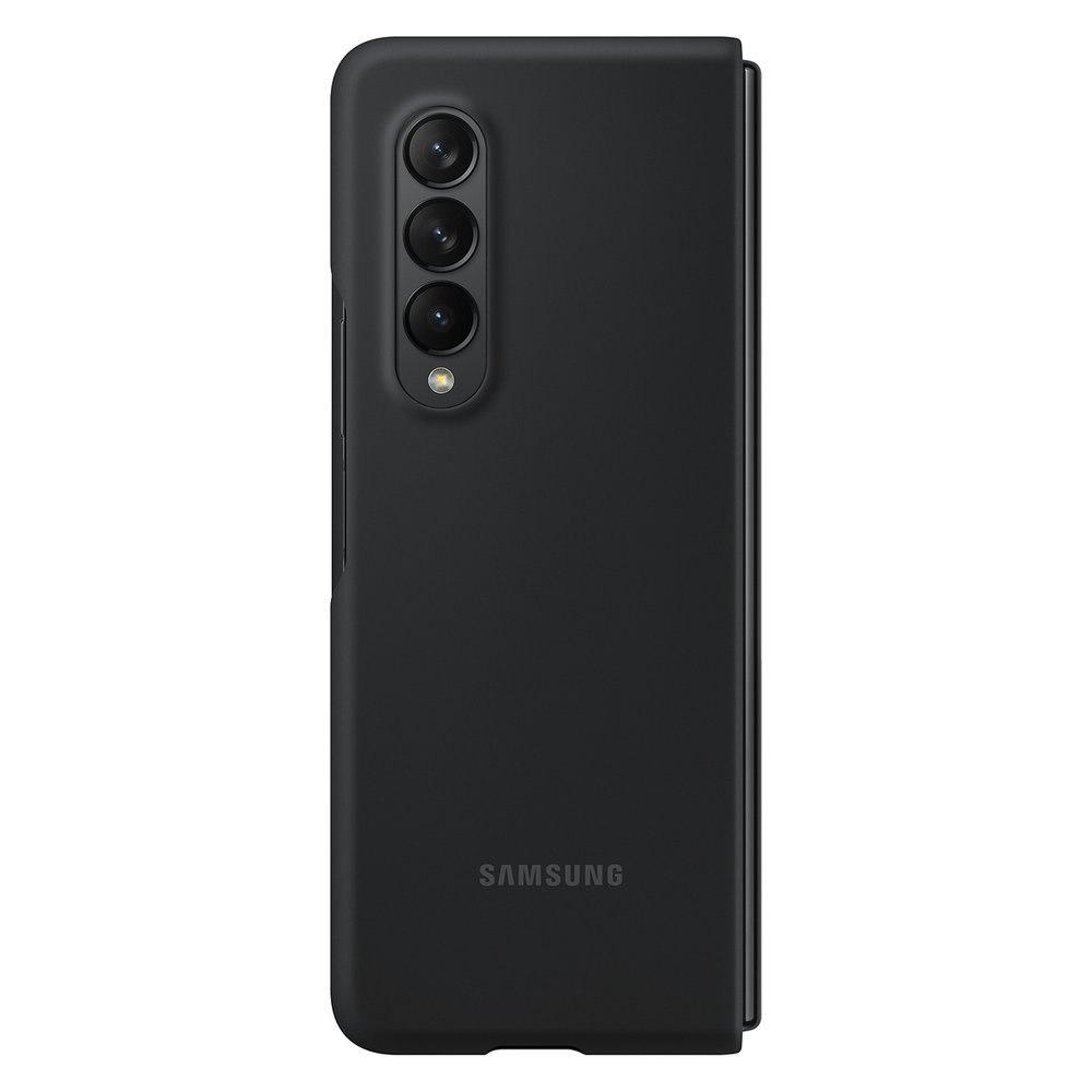 Silikonowe etui Samsung Silicone Cover do Samsung Galaxy Z Fold 3 czarny