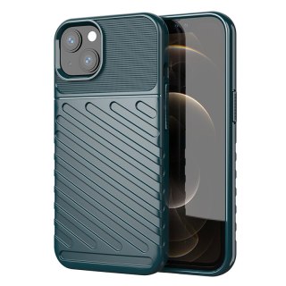 Etui Thunder Case Elastyczne Pancerne do iPhone 13 zielony