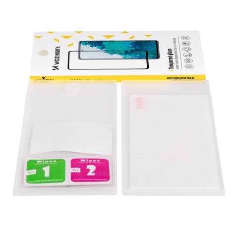 Wozinsky Full Cover Flexi Nano folia szklana szkło hartowane z ramką iPhone 13 Pro Max przezroczysty