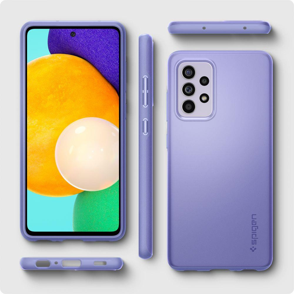 Etui Spigen Thin Fit do Galaxy A52 / A52s Awesome Violet