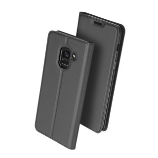 Etui z klapką DUX DUCIS Skin Pro do Samsung Galaxy J6 2018 szary