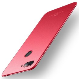 Ultracienkie etui MSVII Simple do Xiaomi Mi 8 Lite czerwony
