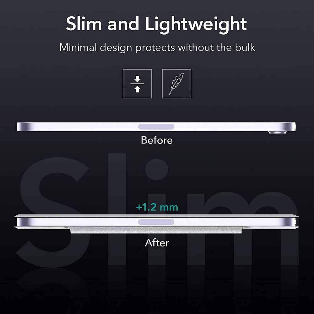 Etui ESR Rebound Magnetic do iPad Mini 6 2021 Silver Grey