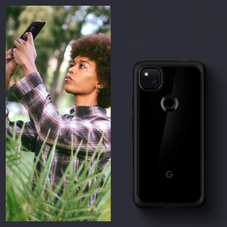 Etui Spigen Ultra Hybrid do Google Pixel 4a Matte Black