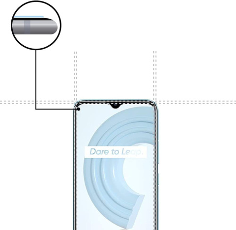 Szkło Hartowane Płaskie do Realme C21