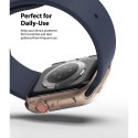 2x Nakładka Ringke Slim do Apple Watch 4 / 5 / 6 / SE (40 mm) Clear & Black