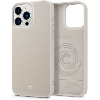 Etui Spigen Cyrill Leather Brick do iPhone 13 Pro Max Cream