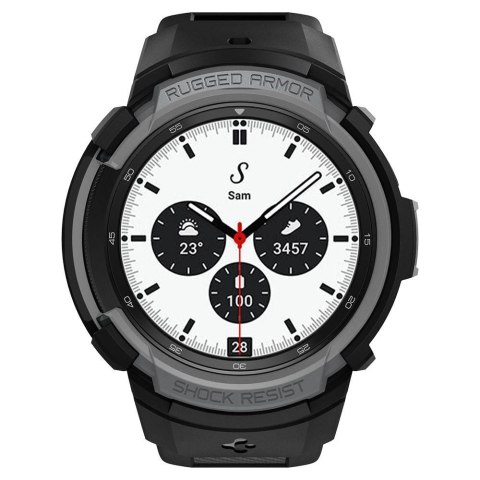 SPIGEN RUGGED ARMOR "PRO" GALAXY WATCH 4 CLASSIC 42 MM CHARCOAL GREY