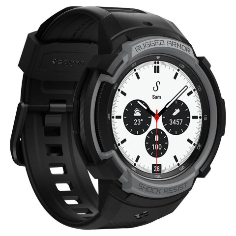 SPIGEN RUGGED ARMOR "PRO" GALAXY WATCH 4 CLASSIC 42 MM CHARCOAL GREY