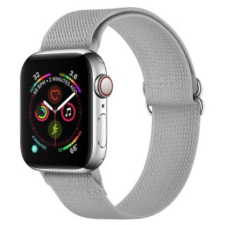 Pasek Mellow do Apple Watch 4 / 5 / 6 / 7 / SE (42 / 44 / 45 mm) Light Grey