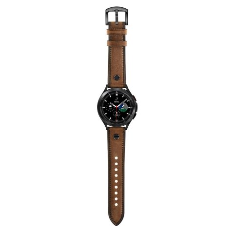 Pasek ze skóry do Galaxy Watch 6/5 Pro/5/4/Active 2/1 opaska Braders