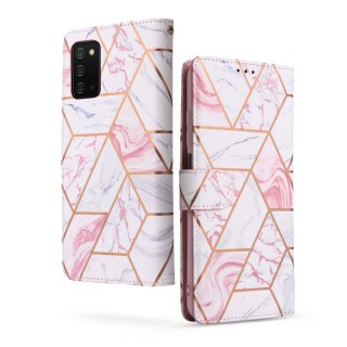 Etui Wallet do Samsung Galaxy A03s Marble