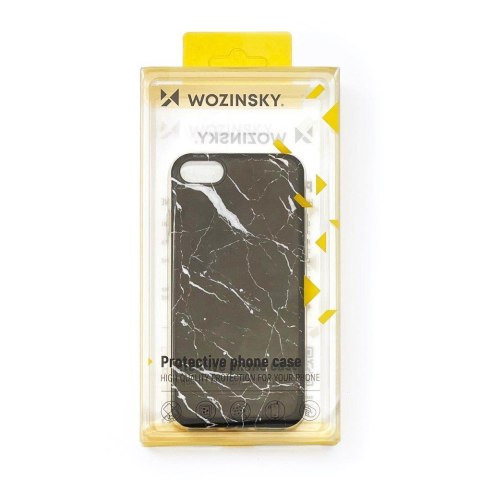 Wozinsky Marble żelowe etui pokrowiec marmur Xiaomi Mi 11i / Poco F3 różowy