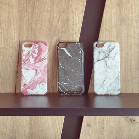 Wozinsky Marble żelowe etui pokrowiec marmur Xiaomi Redmi Note 10 Pro biały