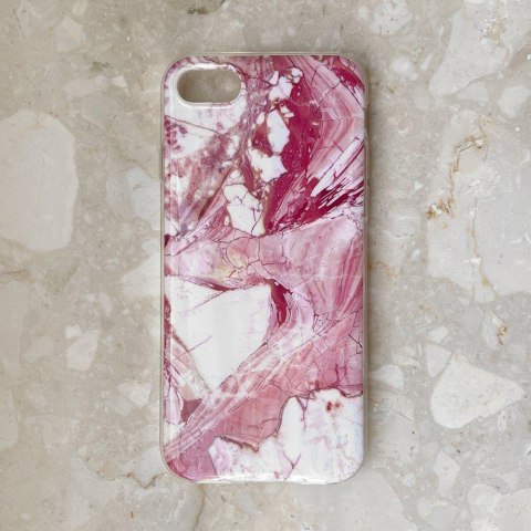 Wozinsky Marble żelowe etui pokrowiec marmur Xiaomi Redmi Note 10 Pro biały