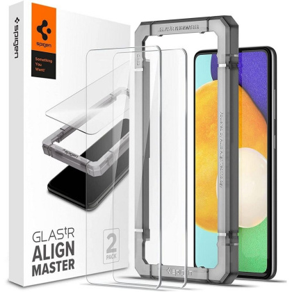 2x Szkło Hartowane Spigen Alm Glas do Samsung Galaxy A52 / A52s