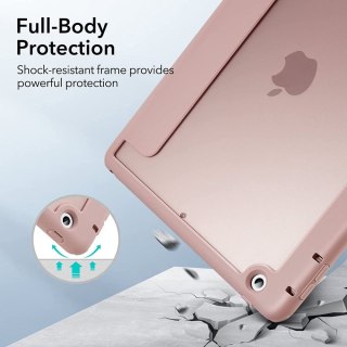 Etui ESR Rebound Hybrid do iPad 10.2 2019 / 2020 / 2021 Frosted Pink