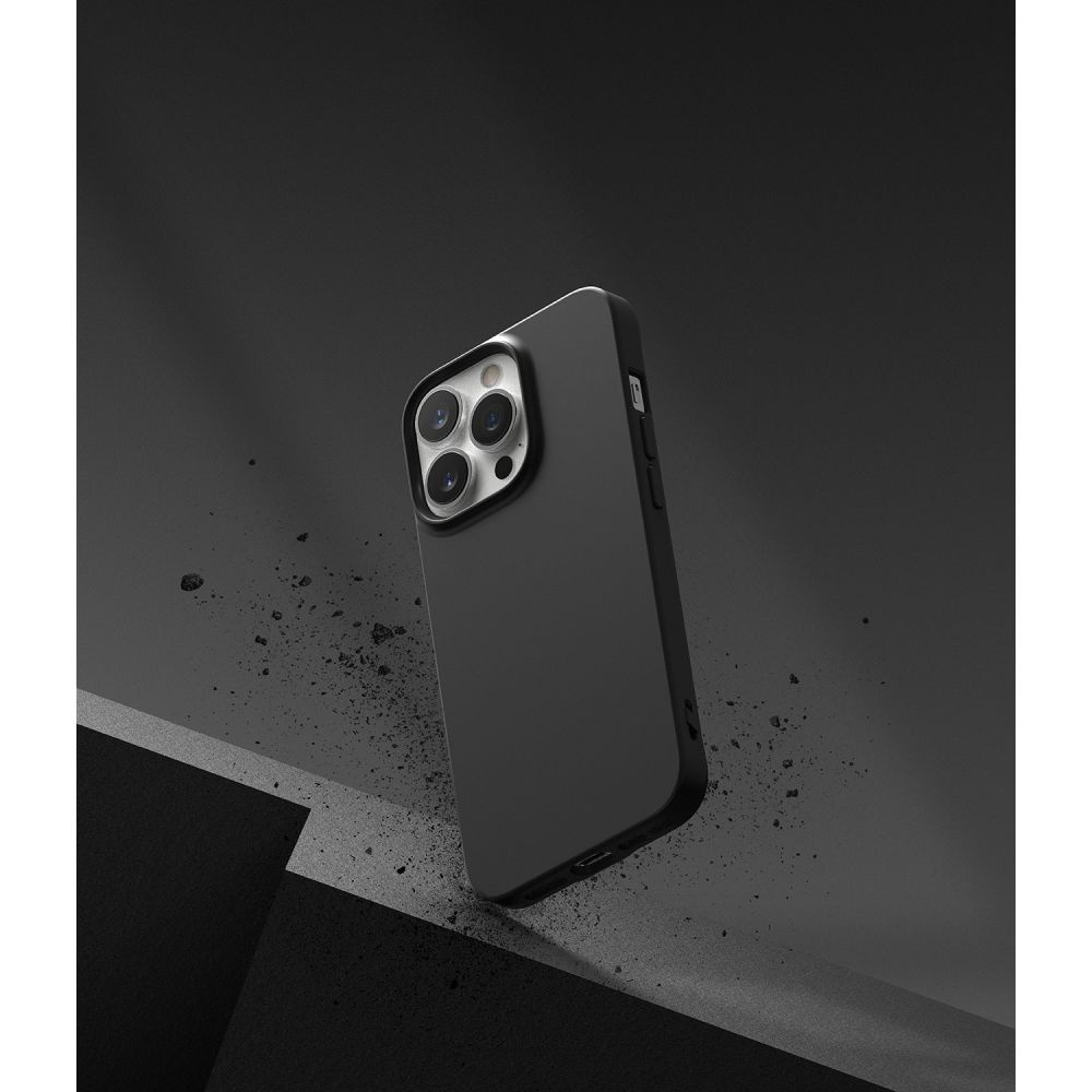 Etui Ringke Air S ultracienkie żelowe do iPhone 13 Pro Czarny