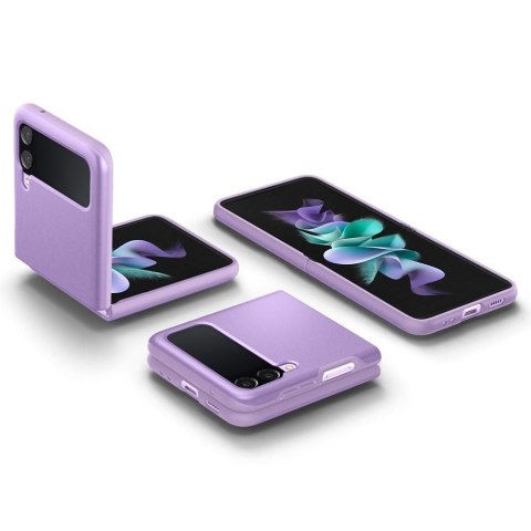 Etui Spigen Thin Fit do Galaxy Z Flip 3 Shiny Lavender