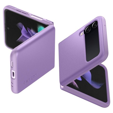 Etui Spigen Thin Fit do Galaxy Z Flip 3 Shiny Lavender