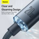 Kabel Baseus Crystal Shine USB C - Lightning 200cm Black