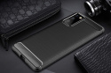 Etui Carbon Case + Szkło Hartowane do Samsung Galaxy S20 FE