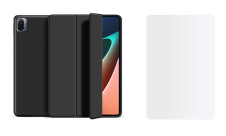 Etui Smartcase z Klapką + Szkło Hartowane do Xiaomi Pad 5 / 5 Pro