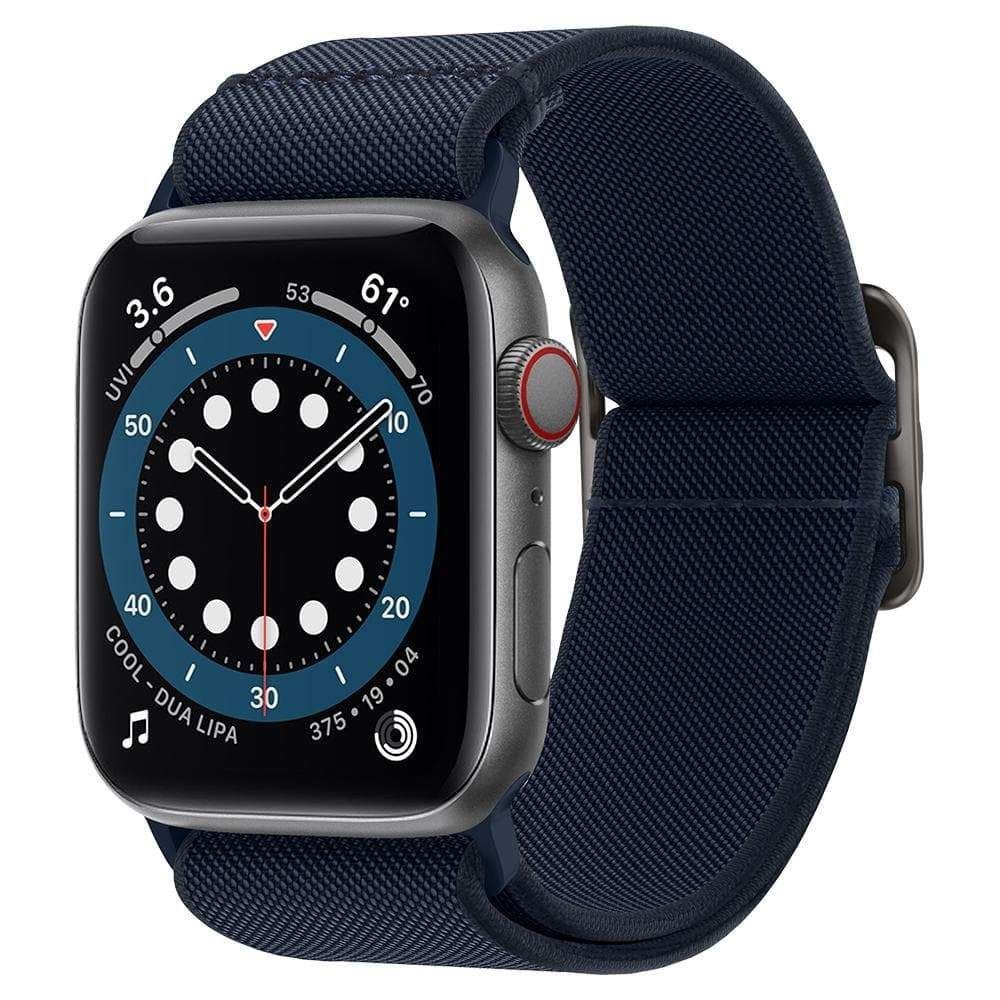 Pasek Spigen Fit Lite do Apple Watch 4 / 5 / 6 / 7 / SE (38 / 40 / 41 mm) Navy