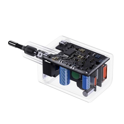 Baseus Super Si Pro szybka ładowarka USB / USB Typ C 30W Power Delivery Quick Charge czarny (CCSUPP-E01)