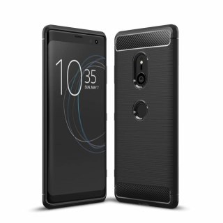 Etui pokrowiec Carbon Case do Sony Xperia XZ3 czarny