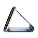 Etui z klapką Clear View Case do Samsung Galaxy J4 Plus 2018 srebrny