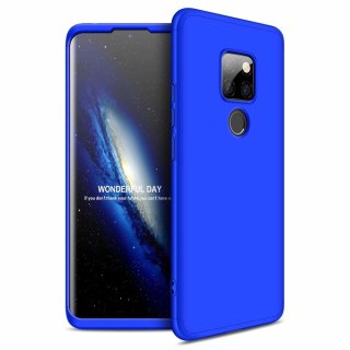 Etui na całą obudowę przód + tył do Huawei Mate 20 niebieski