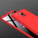 Etui na całą obudowę przód + tył do Samsung Galaxy A6 Plus 2018 czerwony