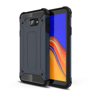 Pancerne hybrydowe etui pokrowiec do Samsung Galaxy J4 Plus 2018 niebieski